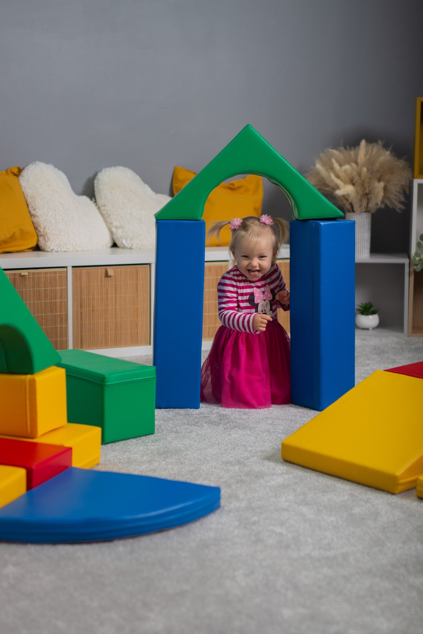 Multicolor Soft Foam Block Set for Kids