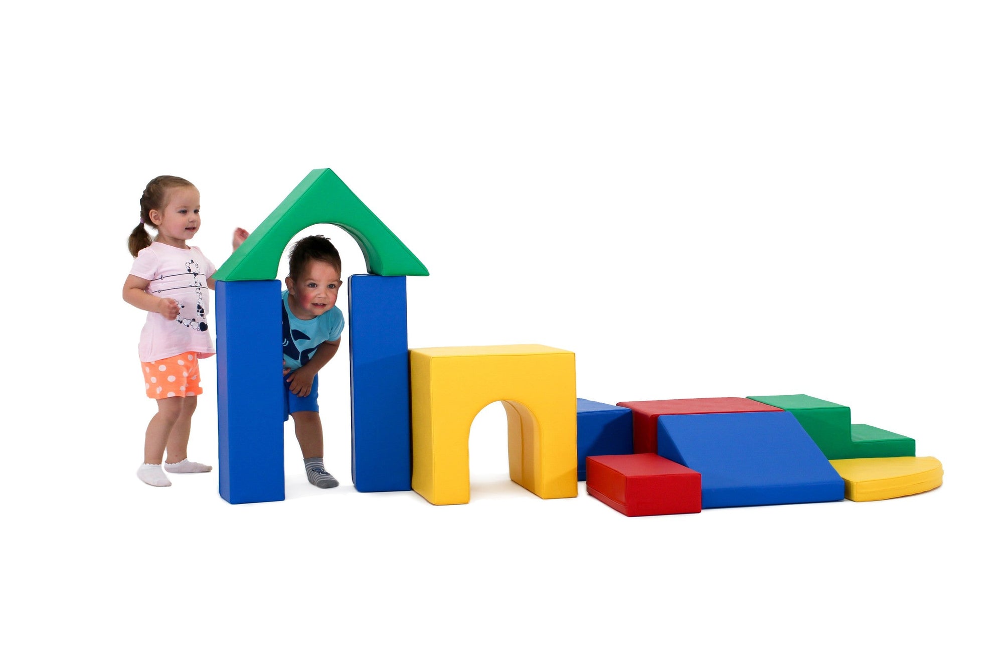 Multicolor Soft Foam Block Set for Kids