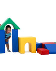Multicolor Soft Foam Block Set for Kids