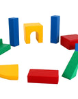 Multicolor Soft Foam Block Set for Kids