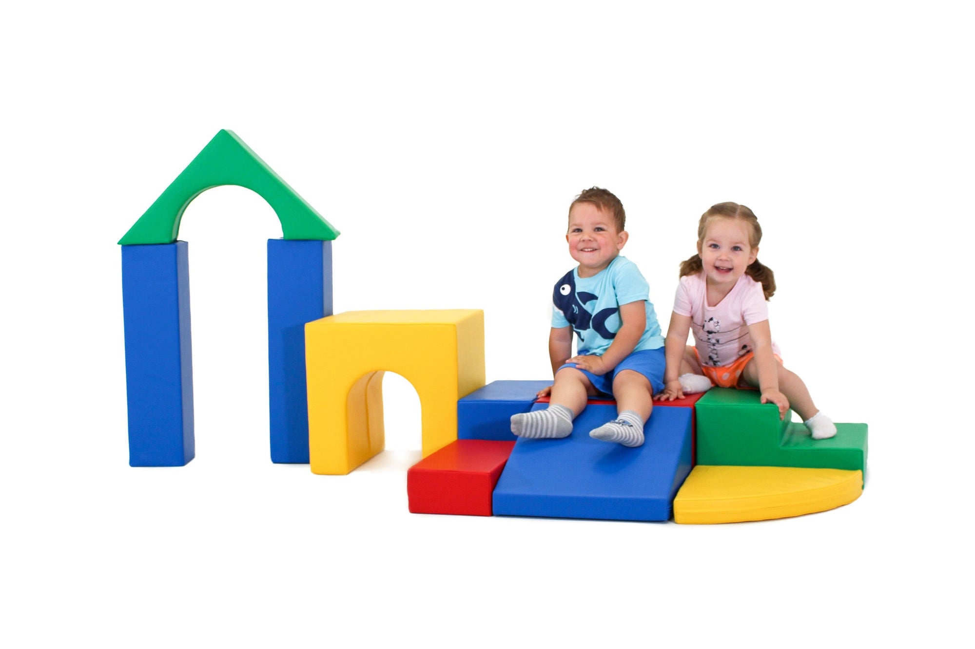 Multicolor Soft Foam Block Set for Kids