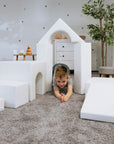 Soft Play Foam Block Set in White