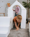 Soft Play Foam Block Set in White