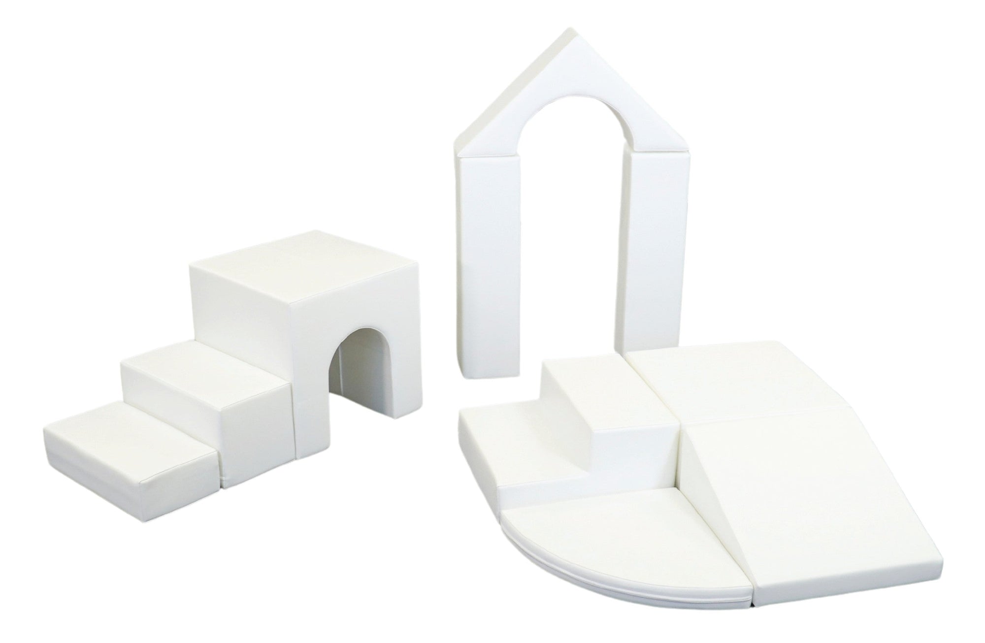 Soft Play Foam Block Set in White