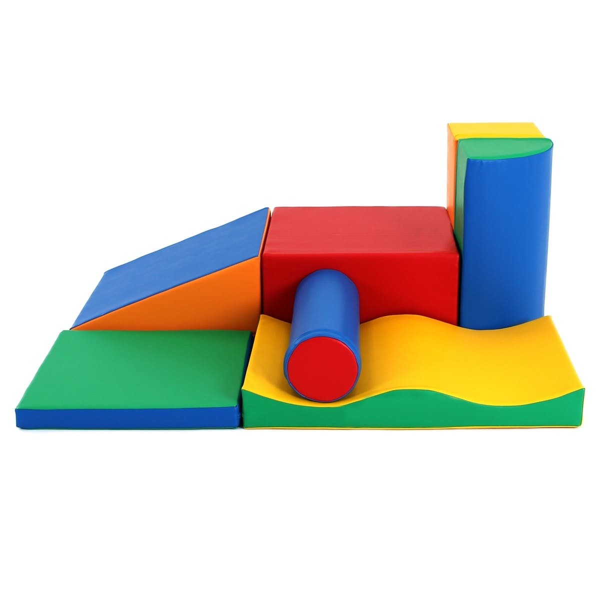 Soft Play Foam Block Set Multicolor Discoverer