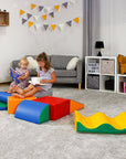 Soft Play Foam Block Set Multicolor Discoverer