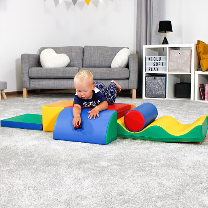 Soft Play Foam Block Set Multicolor Discoverer