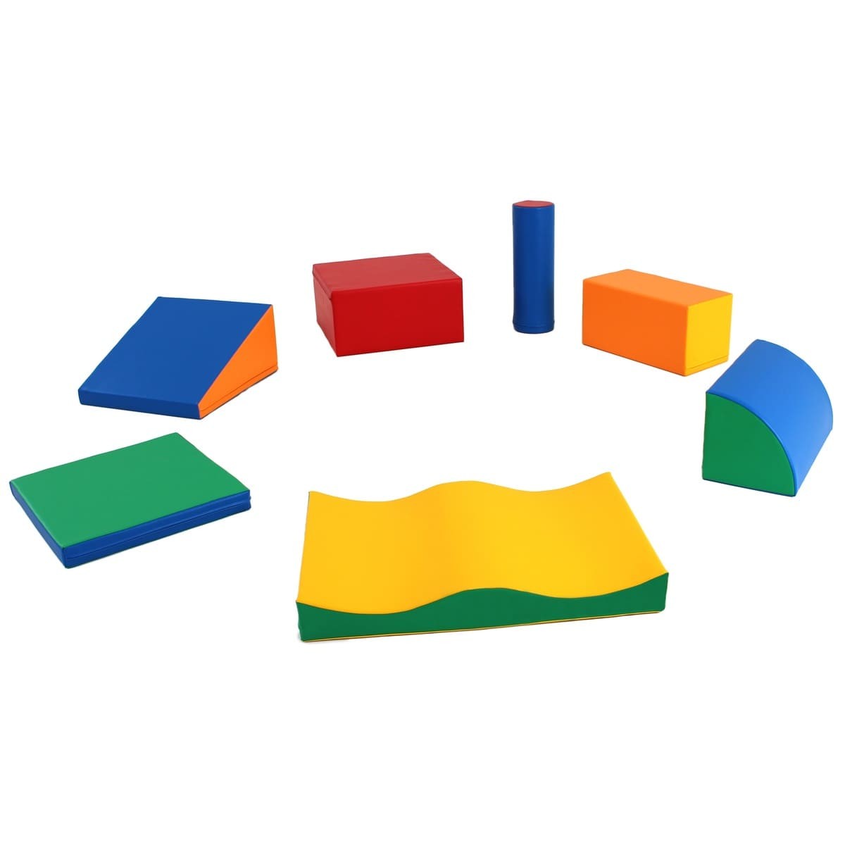 Soft Play Foam Block Set Multicolor Discoverer