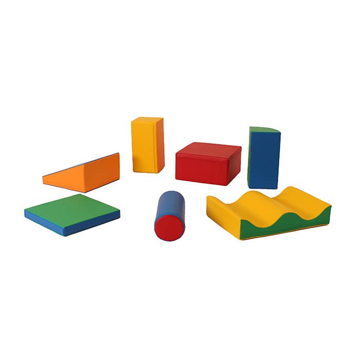 Soft Play Foam Block Set Multicolor Discoverer