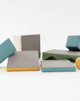 Soft Play Seven Foam Block Set in Pastel Turquoise