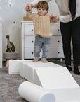 Soft Play Seven Foam Block Set in White
