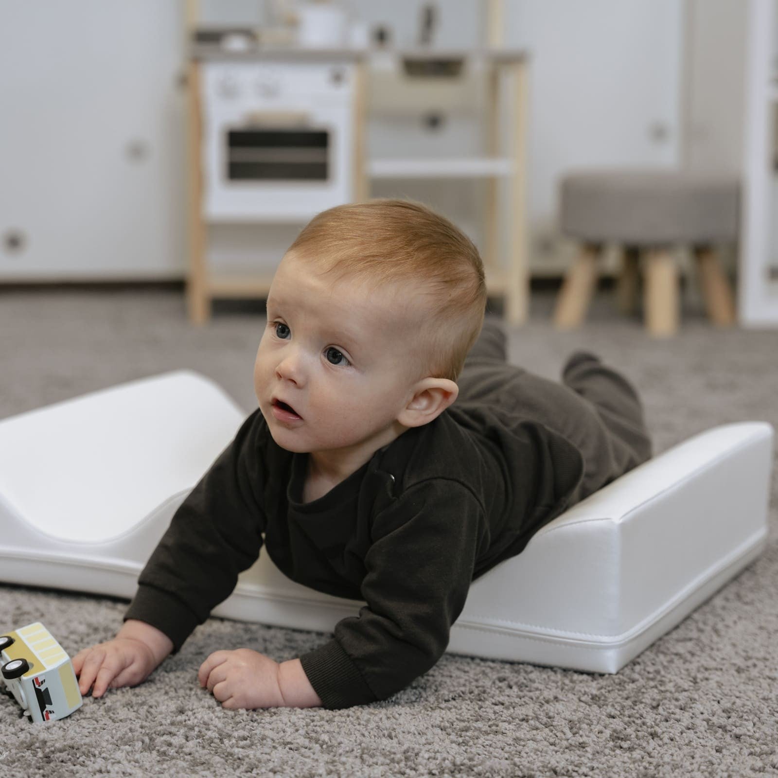 Soft Play Seven Foam Block Set in White