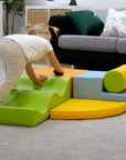 Soft Play 6 Foam Block Set in Light Multicolor
