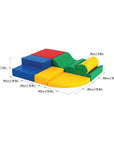 Multicolor Foam Block Play Set for Kids