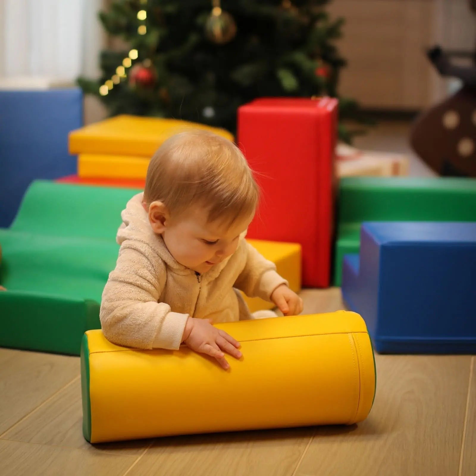 Multicolor Foam Block Play Set for Kids