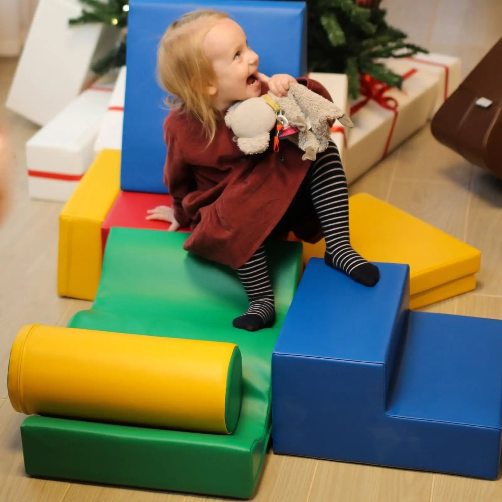 Multicolor Foam Block Play Set for Kids
