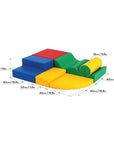 Multicolor Foam Block Play Set for Kids