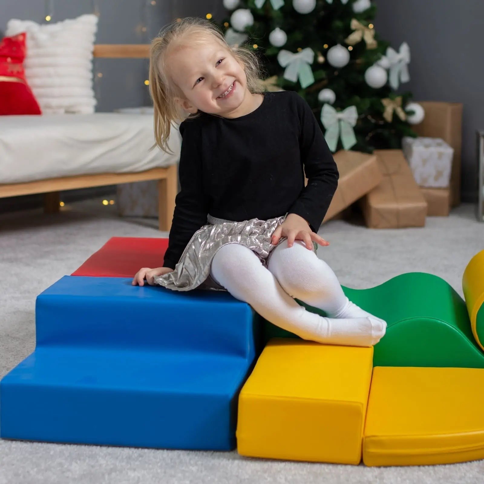 Multicolor Foam Block Play Set for Kids