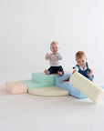 Soft Play Foam Block Set Light Pastel Explorer