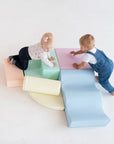 Soft Play Foam Block Set Light Pastel Explorer