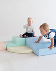 Soft Play Foam Block Set Light Pastel Explorer