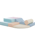 Soft Play Foam Block Set Light Pastel Explorer