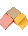 Soft Pink Toddler Foam Climbing Block Set