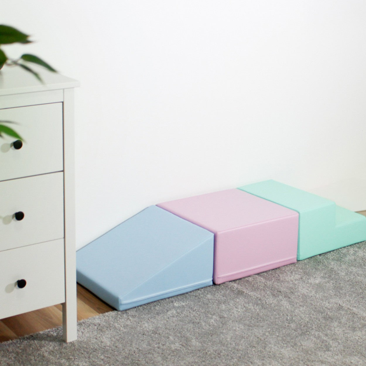 Pastel Foam Climber Play Set for Toddlers