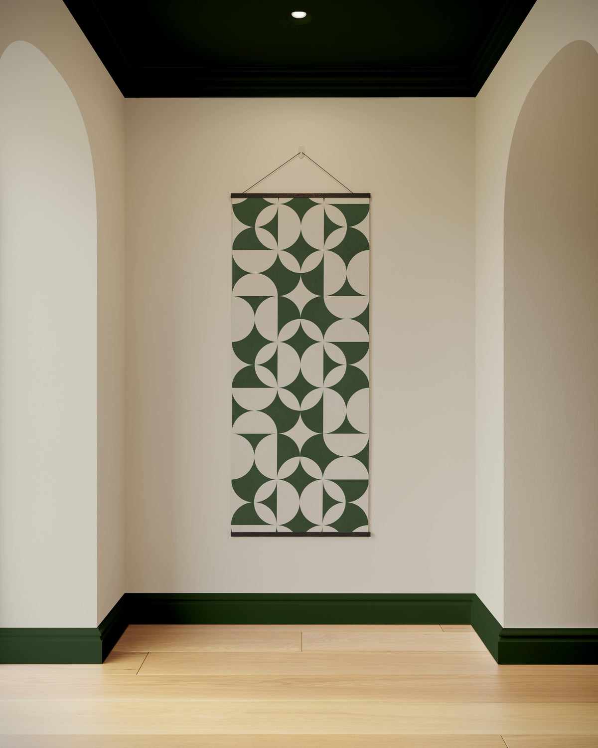 Abstract Circle Tapestry