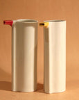 Tall Straw Cup in Red, Yellow or Blue