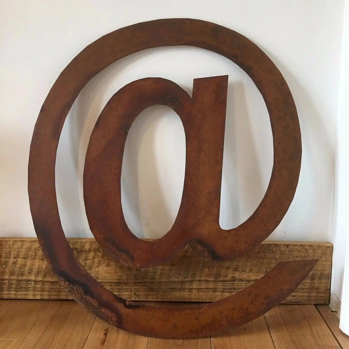 Large 70cm Rusty Metal Letters – XL Industrial Alphabet for Weddings, Home Decor &amp; Shop Signs House Numbers