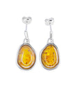 Amber ELEMENTS Drop Earrings