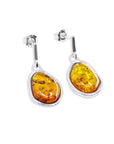 Amber ELEMENTS Drop Earrings
