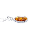 Amber ELEMENT Pendant Necklace