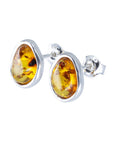 Amber ELEMENTS Stud Earrings