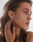 Amber ELEMENTS Drop Earrings