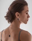 Cherry Amber ELEMENTS Drop Earrings