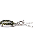 Green Amber ELEMENT Pendant Necklace