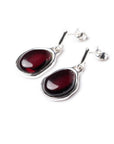 Cherry Amber ELEMENTS Drop Earrings