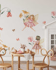 Fairy Wall Decal | Watercolor Fairies Wall Decal | Nursery Fairytale Sticker