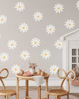 Daisy Flower Wall Decals | Nursery Decal Vinyl | Wall Decal | Wall Sticker