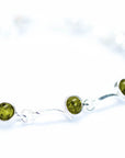 Minimal Green Amber Bracelet
