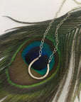 Lucky Horseshoe Charm Necklace