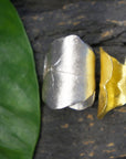 Real Ivy Leaf Adjustable Ring, 14K Gold Plated Brass Band, Handmade Jewelry Gift, Birthday Gift for Women, Boho Fashion Eco Accessory