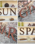 Classic Rusty Metal Letters 5" And 12" A-Z 0-9 Rustic Signs For The Home And Garden