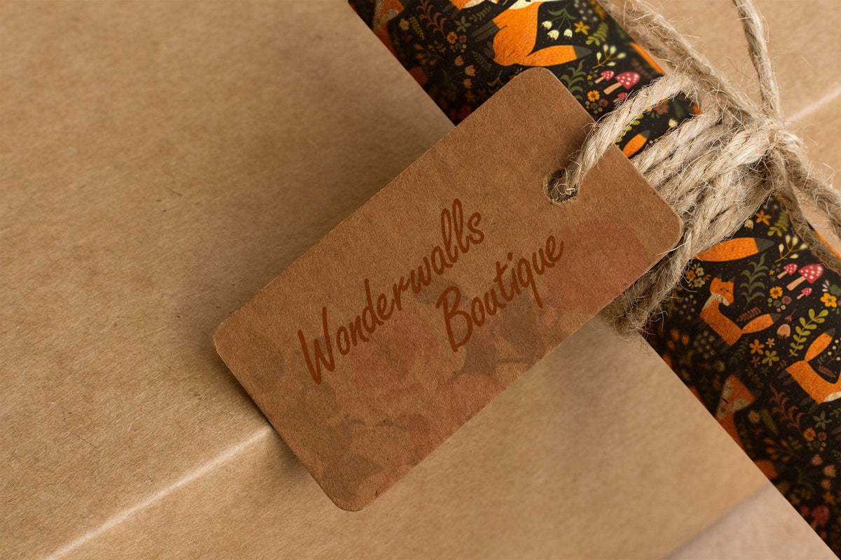 Vintage Foxes | Removable Wallpaper | Self-adhesive | Temporary wallpaper 
