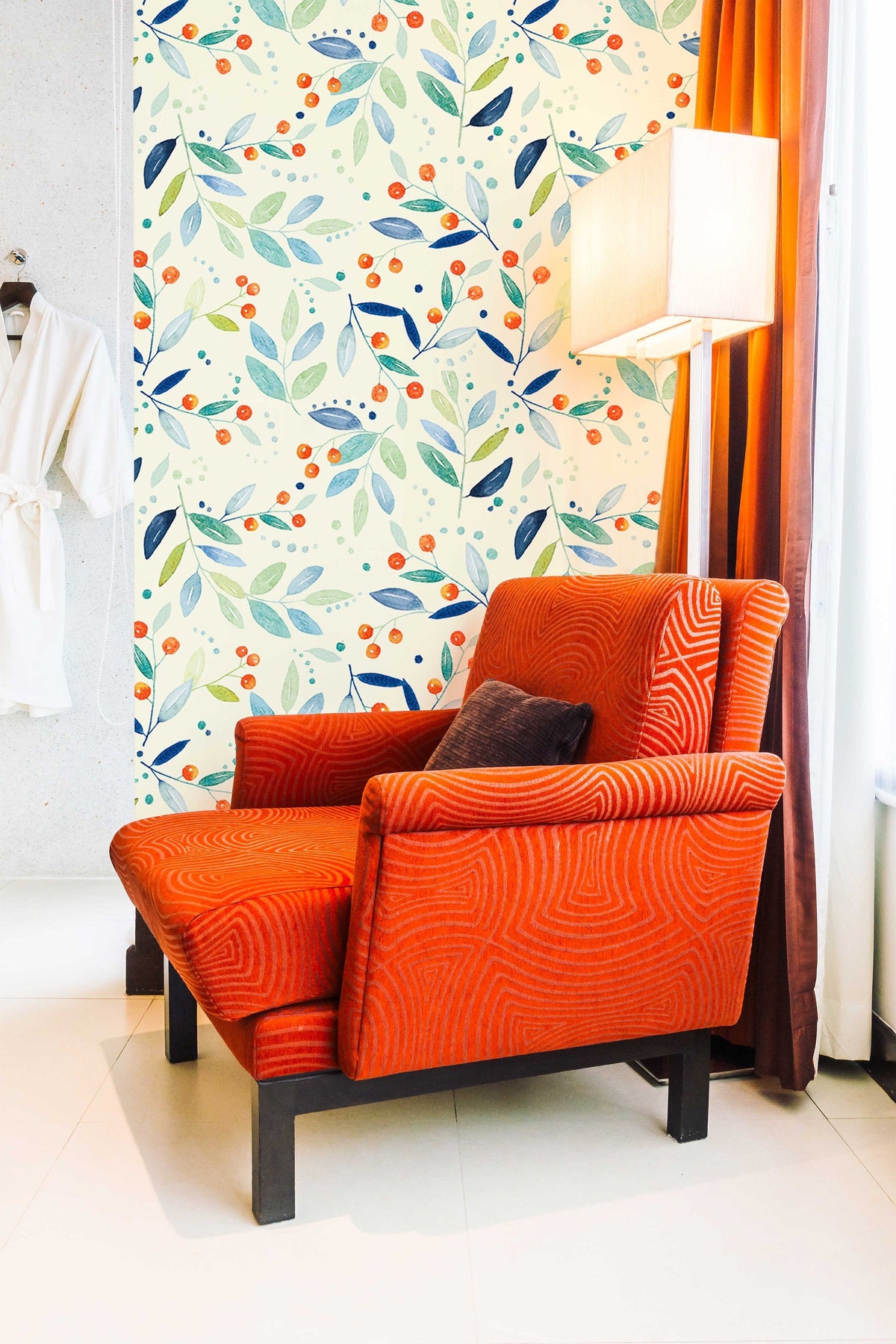 Mountain Ash | Removable Wallpaper | Self-adhesive | Temporary wallpaper 