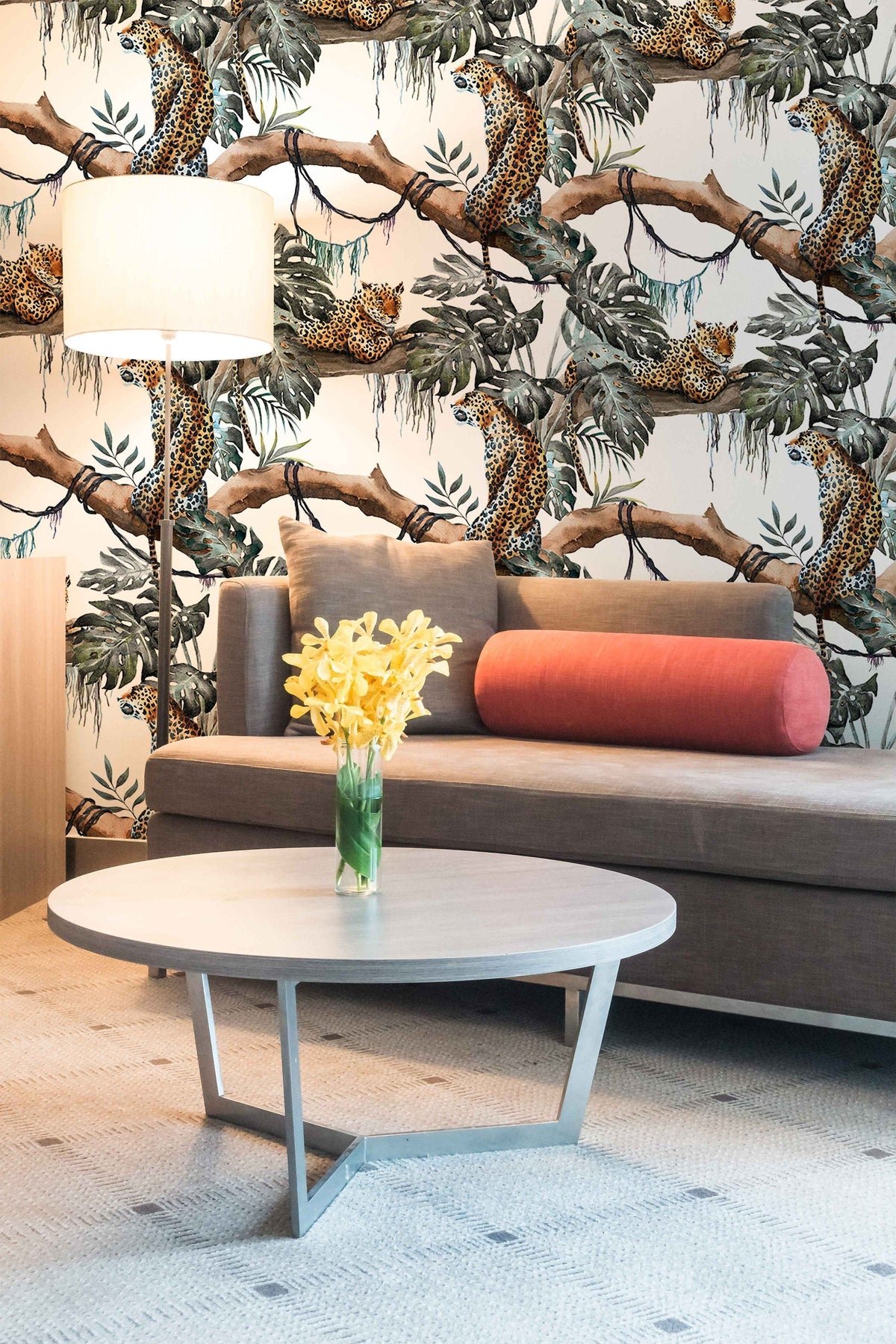 Jungle Wildlife | Removable Wallpaper | Self-adhesive | Temporary wallpaper 