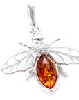 Amber Bee Necklace