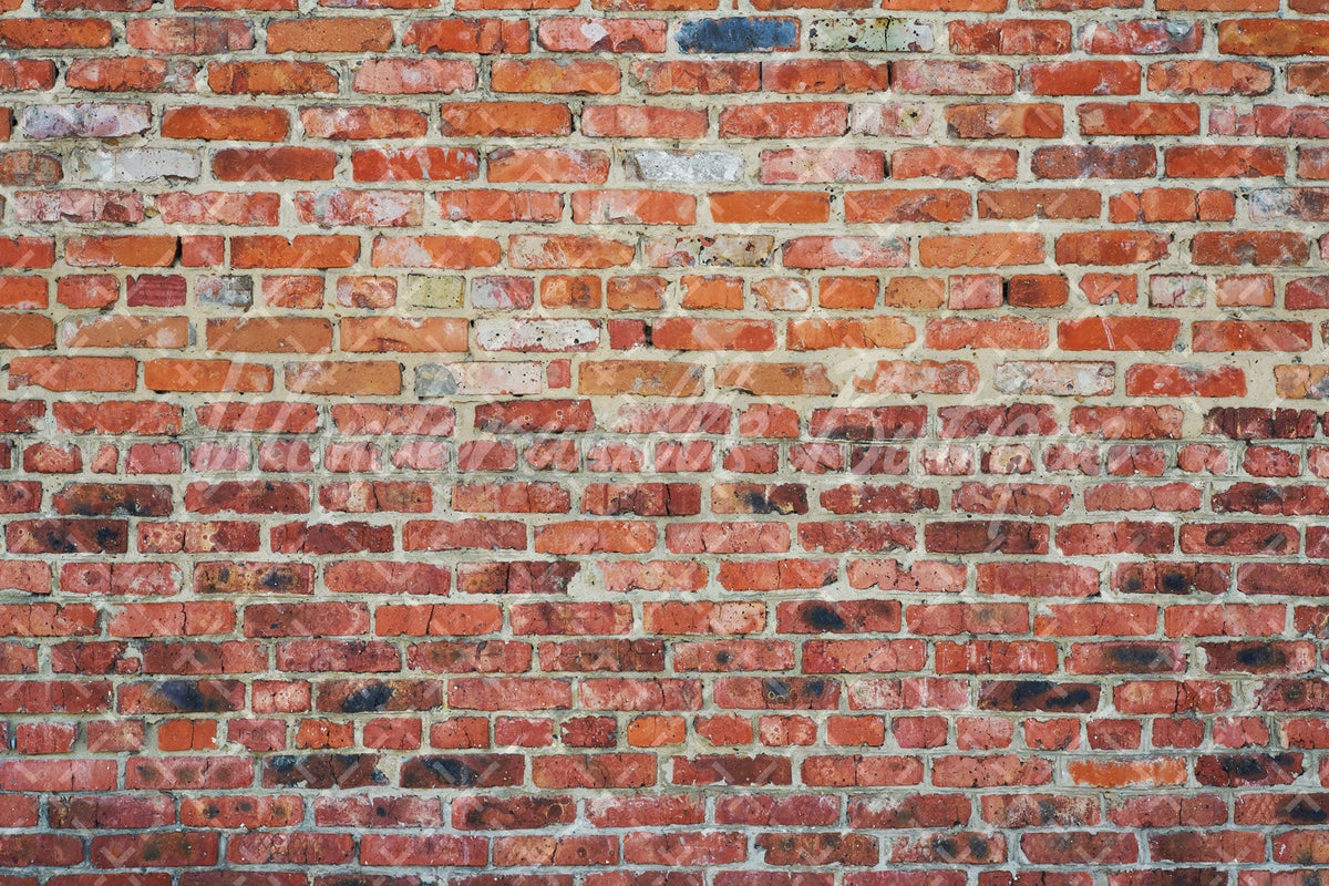 Red Brick Wall Style Wallpaper Peel and Stick | Wonderwallsboutique